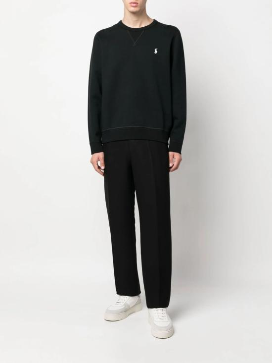 26SS 랄프 로렌 긴팔 티셔츠 710888284003 POLO BLACK CREAM PP - RALPH LAUREN