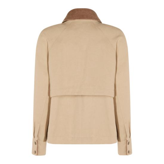 26SS 브루넬로 쿠치넬리 캔버스 아우터 재킷 ML5957769 C8105 - BRUNELLO CUCINELLI