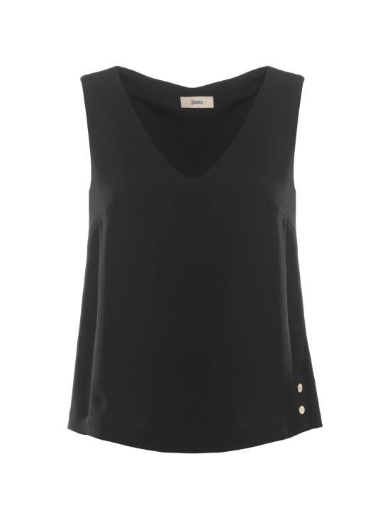 26SS 에르노 민소매 티셔츠 BL000051D12875S 9300 NERO