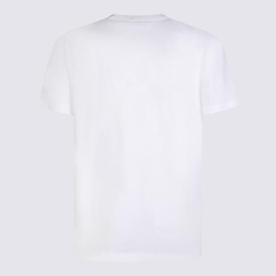 26SS 디젤 T-어드저스트-Od 메탈릭 오발 D 티셔츠 A17880 0CLBR100 White - DIESEL