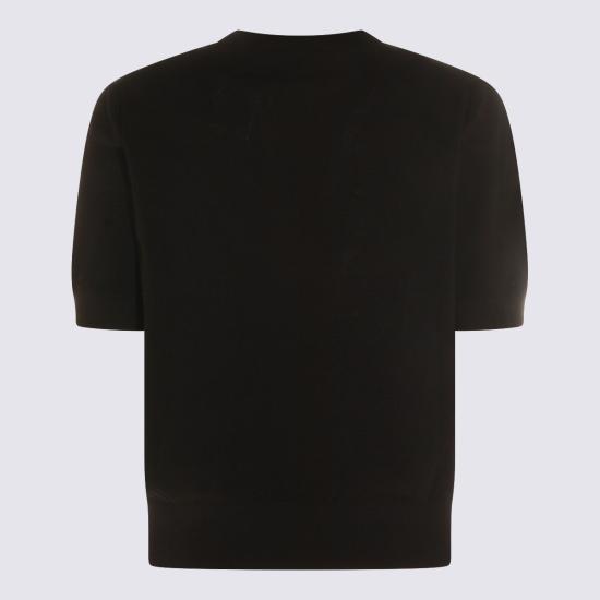 26SS 피아젠차 반팔 티셔츠 M1150026001 006999 Nero - PIACENZA 1733