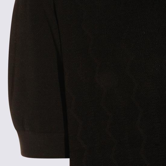 26SS 피아젠차 반팔 티셔츠 M1150026001 006999 Nero - PIACENZA 1733