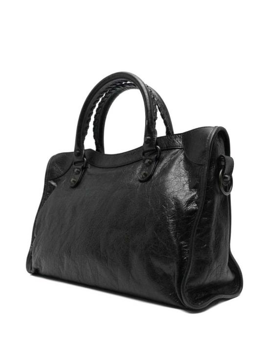 26SS 발렌시아가 르 시티 백 8657602ACFH1000 Black - BALENCIAGA