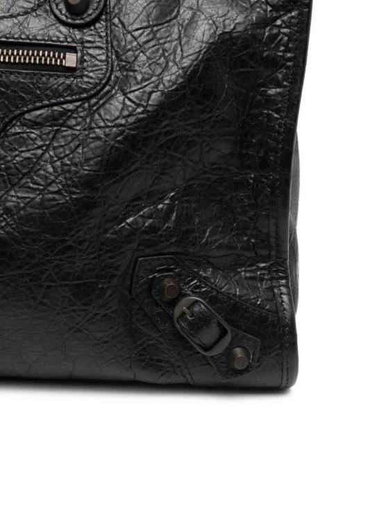 26SS 발렌시아가 르 시티 백 8657602ACFH1000 Black - BALENCIAGA