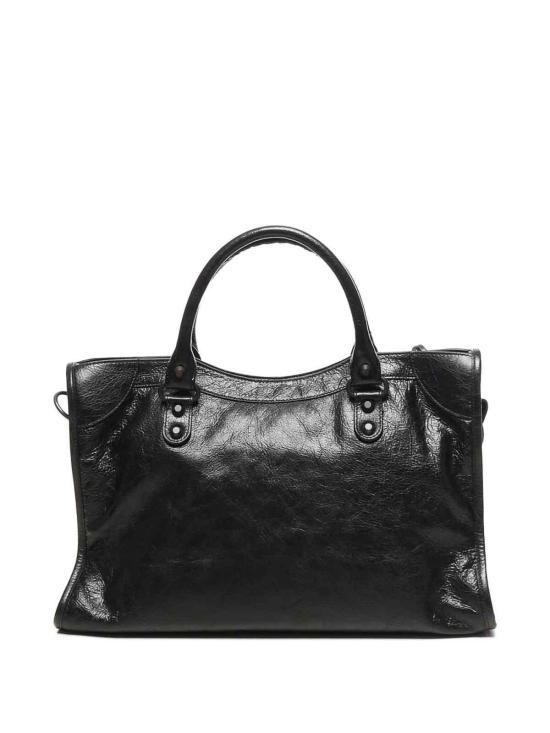 26SS 발렌시아가 르 시티 백 8657602ACFH1000 Black - BALENCIAGA