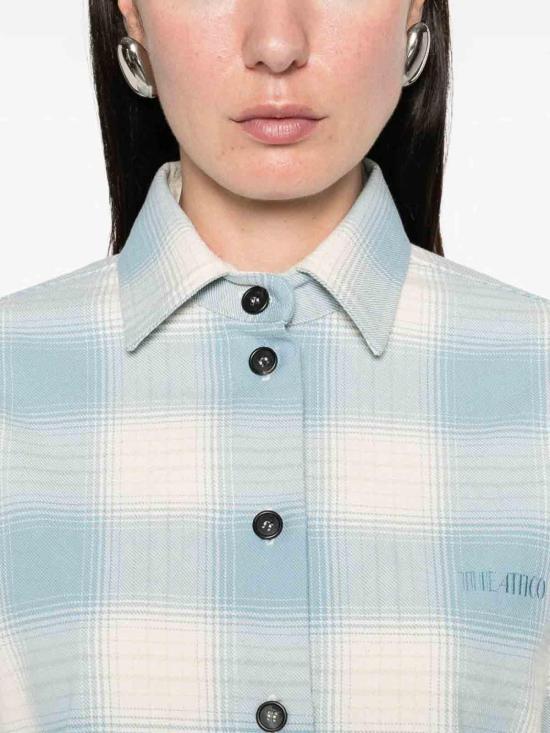 26SS 디 아티코 셔츠 260WCH00014CCW001AA264 Blue - THE ATTICO