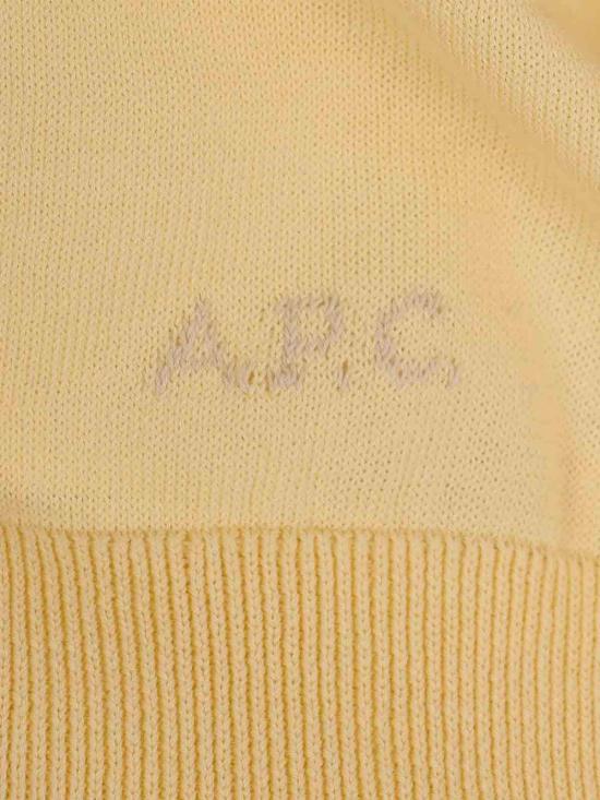 26SS 아페쎄 가디건 COEZJF22330DAB Yellow - A.P.C.