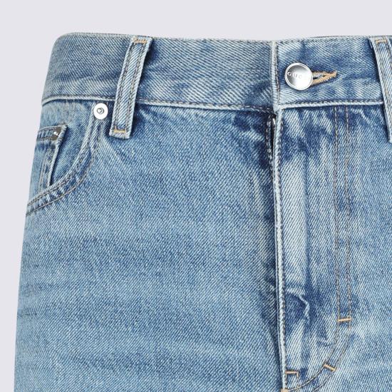 26SS 구찌 슬림 핏 코튼 데님 팬츠 844629 XDDD24009 Denim - GUCCI