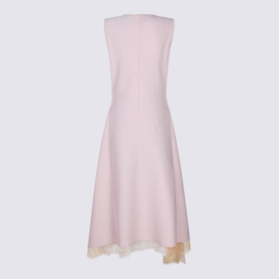 25FW 알렉산더 맥퀸 롱 원피스 839750 Q1BEG5139 ROSE PEACH - ALEXANDER MCQUEEN