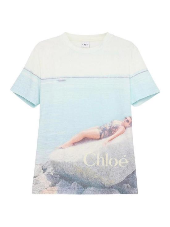 26SS 끌로에 반팔 티셔츠 CH26UJH11288107 Multicolour