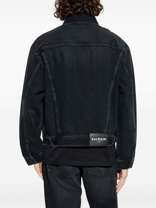 26SS 발망 데님 팬츠 GH1TC330DG130PC Black - BALMAIN