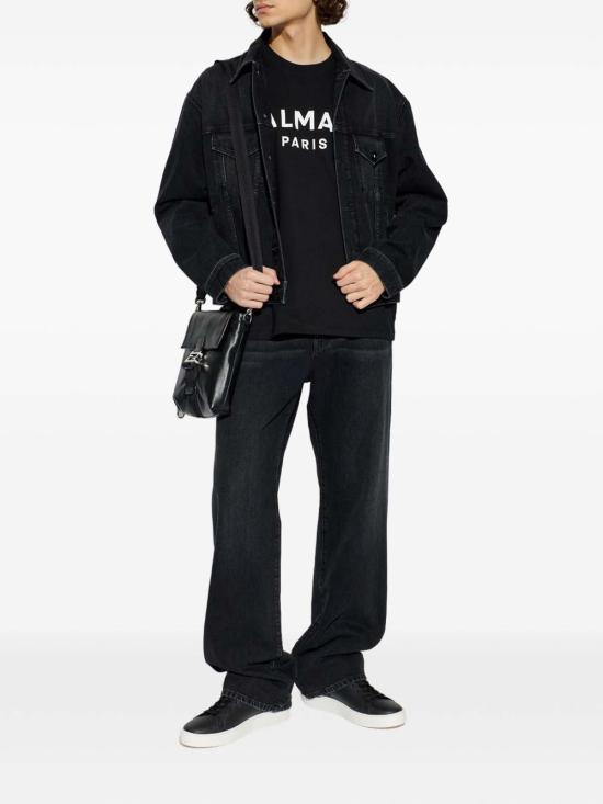 26SS 발망 데님 팬츠 GH1TC330DG130PC Black - BALMAIN