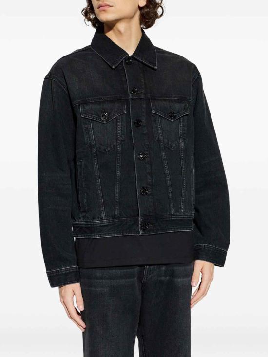 26SS 발망 데님 팬츠 GH1TC330DG130PC Black - BALMAIN