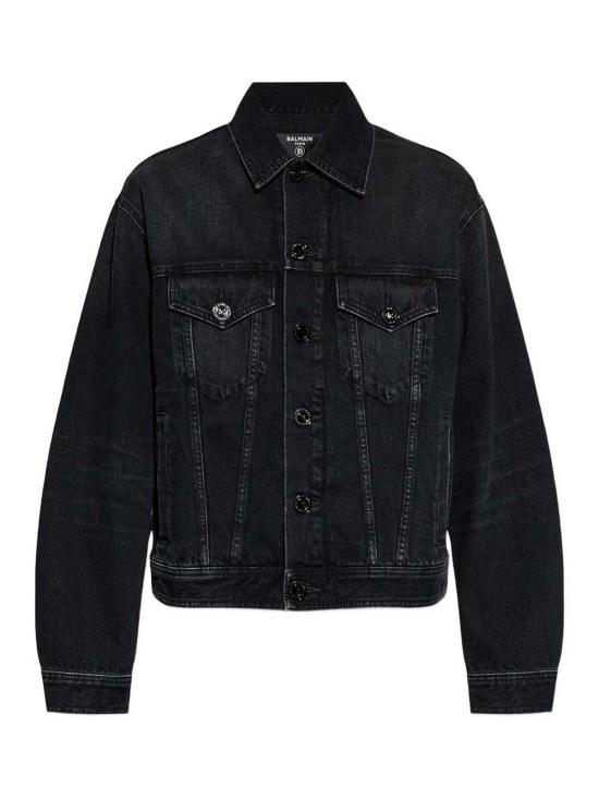 26SS 발망 데님 팬츠 GH1TC330DG130PC Black