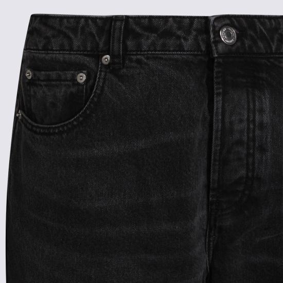 26SS 아미 코튼 라지 핏 진 HTR450 DE0124031 BLACK USED - AMI