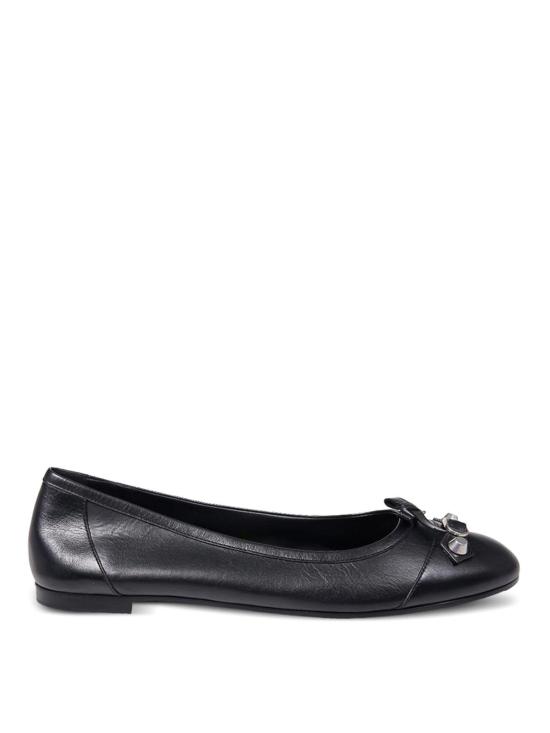 26SS 발렌시아가 플랫 슈즈 854369WBDH51081 Black