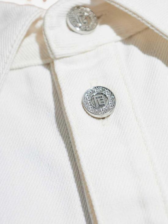 26SS 발망 긴팔 셔츠 GH1HC150DG140FC White - BALMAIN