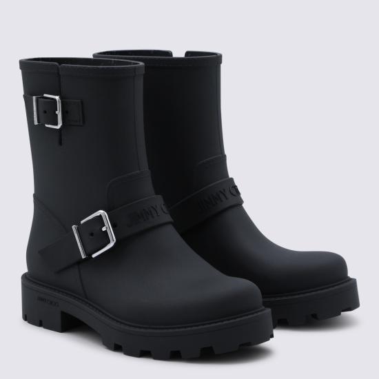 26SS 지미추 부츠 BIKERRAIN TPY010003 Black - JIMMY CHOO