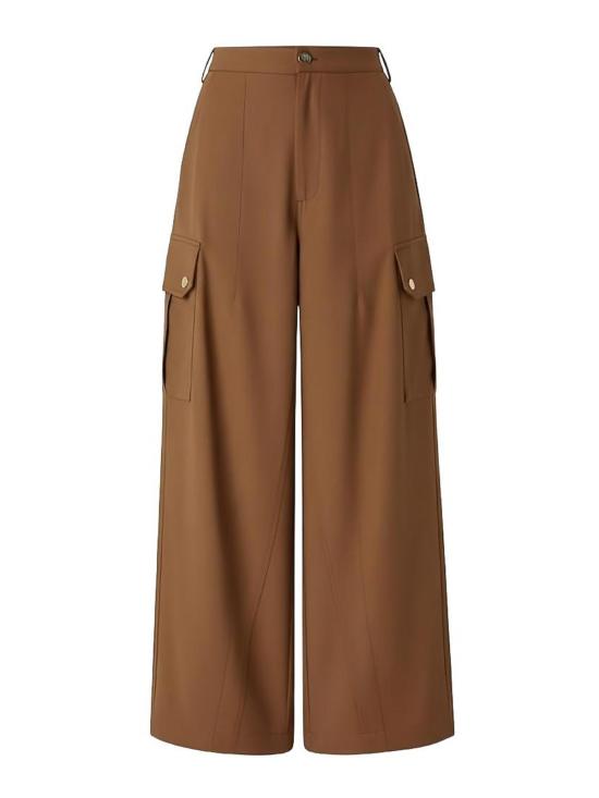 26SS 핑코 스트레이트 팬츠 106278A2ERL78 Brown