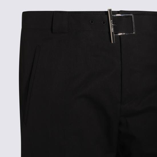 25FW 알렉산더 맥퀸 스트레이트 팬츠 838658 QSAA91000 Black - ALEXANDER MCQUEEN