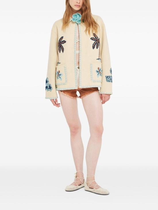 26SS 알라누이 자켓 LWHQ01BR26KNI0011784 Cream - ALANUI