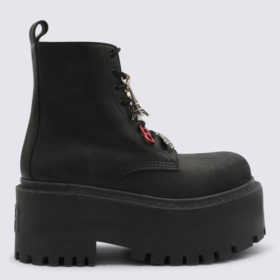 26SS 발렌시아가 부츠 859611 WCDA31080 Black