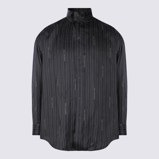 25FW 발렌시아가 블라우스 841012 TSLA61264 BLACK CAMEL