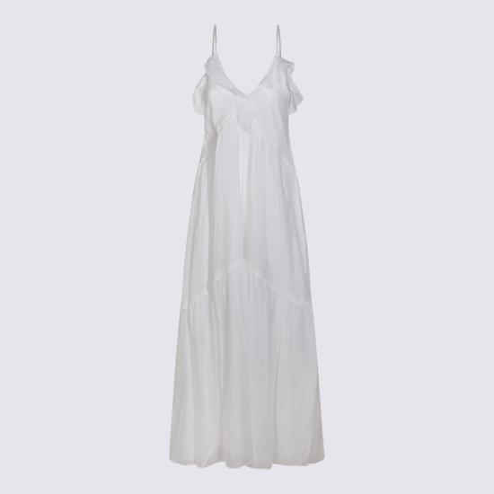 26SS 이자벨마랑에뚜왈 롱 원피스 26PRO1003FB B3J04E20WH White
