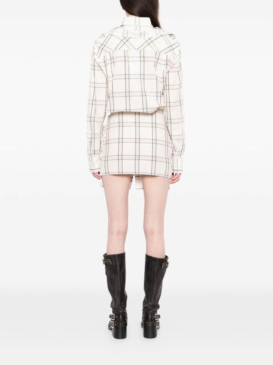 26SS 디 아티코 숏 원피스 260WCA00458CCC125AA020 White - THE ATTICO