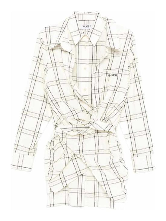 26SS 디 아티코 숏 원피스 260WCA00458CCC125AA020 White
