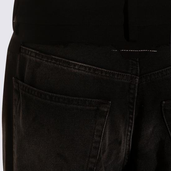 26SS MM6 메종마르지엘라 데님 팬츠 S52LA0270 M30064961 BLACK - MM6 MAISON MARGIELA