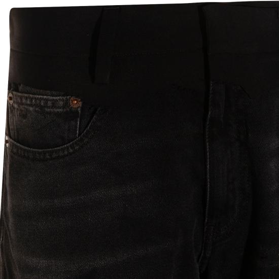 26SS MM6 메종마르지엘라 데님 팬츠 S52LA0270 M30064961 BLACK - MM6 MAISON MARGIELA