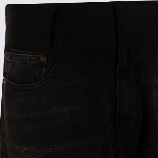 26SS MM6 메종마르지엘라 데님 팬츠 S52LA0270 M30064961 BLACK - MM6 MAISON MARGIELA