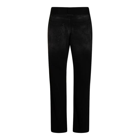 26SS MM6 메종마르지엘라 데님 팬츠 S52LA0270 M30064961 BLACK - MM6 MAISON MARGIELA