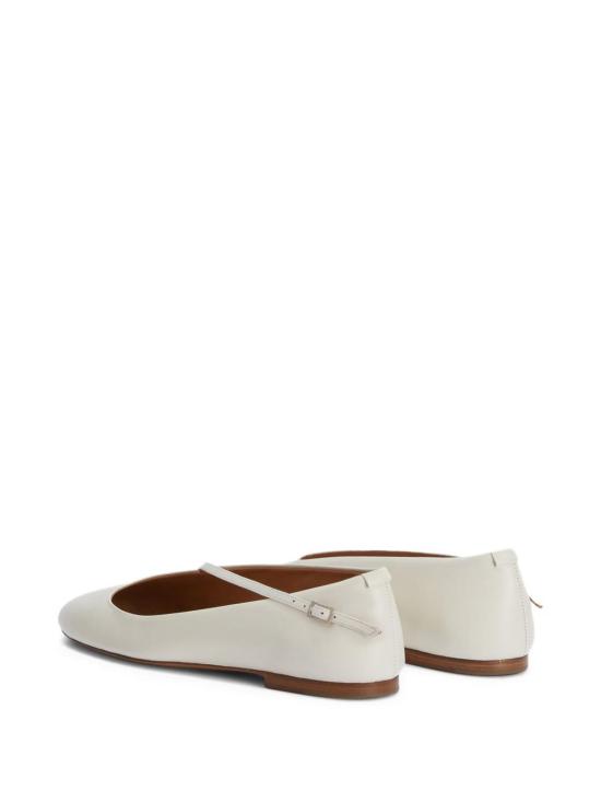 26SS 질샌더 플랫 슈즈 J16WZ0020P7689112 White - JIL SANDER