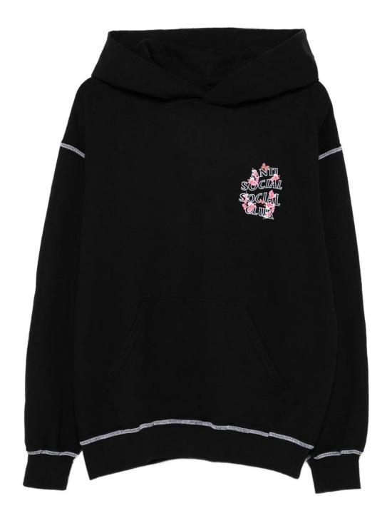 25FW 안티소셜소셜클럽 후드 티셔츠 ASSC120007BLACK Black