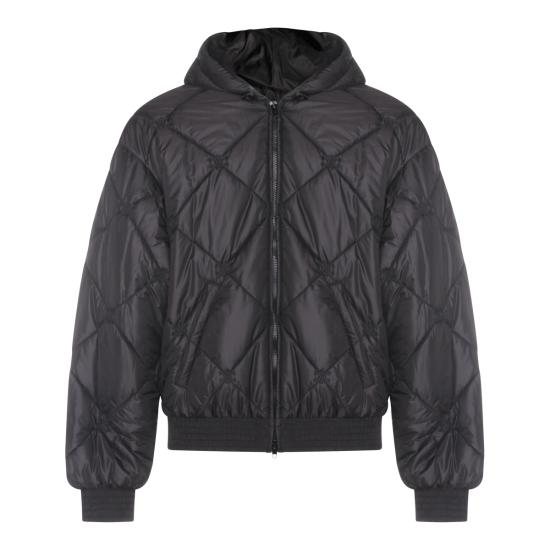 26SS 셀린느 라이트 나일론 퀼트 재킷 RV14B1474 38NO BLACK