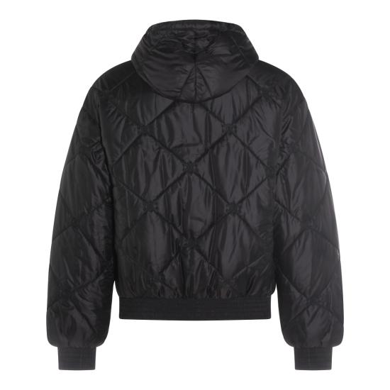 26SS 셀린느 라이트 나일론 퀼트 재킷 RV14B1474 38NO BLACK - CELINE