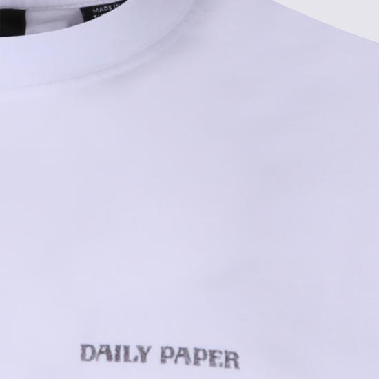 26SS 데일리 페이퍼 반팔 티셔츠 2610008 White - DAILY PAPER