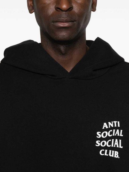 25FW 안티소셜소셜클럽 후드 티셔츠 ASSC070012BLACK Black - ANTI SOCIAL SOCIAL CLUB