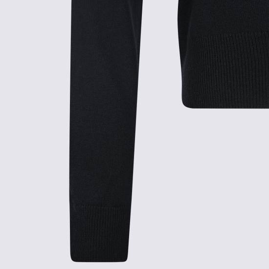 26SS 구찌 자수 울 니트 터틀넥 860442 XKFG71043 NERO - GUCCI