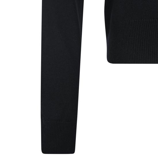 26SS 구찌 자수 울 니트 터틀넥 860442 XKFG71043 NERO - GUCCI