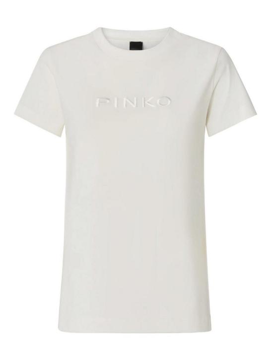 26SS 핑코 반팔 티셔츠 101752A339Z05 White
