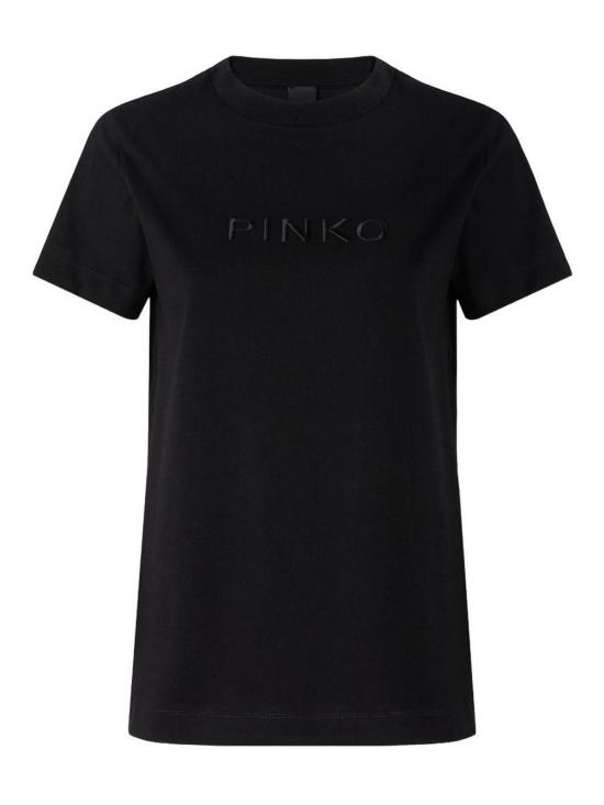 26SS 핑코 반팔 티셔츠 101752A339Z99 Black