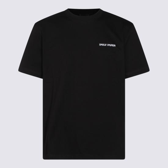 26SS 데일리 페이퍼 반팔 티셔츠 2610042 Black
