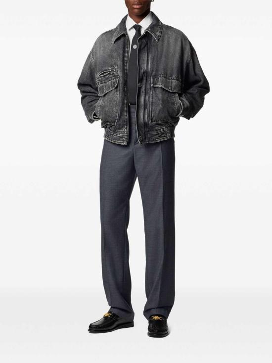 26SS 베르사체 스트레이트 팬츠 10188961A167261E880 Grey - VERSACE