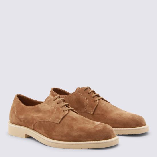 26SS 브루넬로 쿠치넬리 로퍼 MZUPAIX652 C2692 TOBACCO - BRUNELLO CUCINELLI