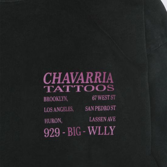 26SS 윌리 차바리아 반팔 티셔츠 WCJSY0178 001 Black - WILLY CHAVARRIA