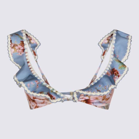 26SS 짐머만 비키니 수영복 5776WRS261 SPLPR SPLICED PRINT - ZIMMERMANN