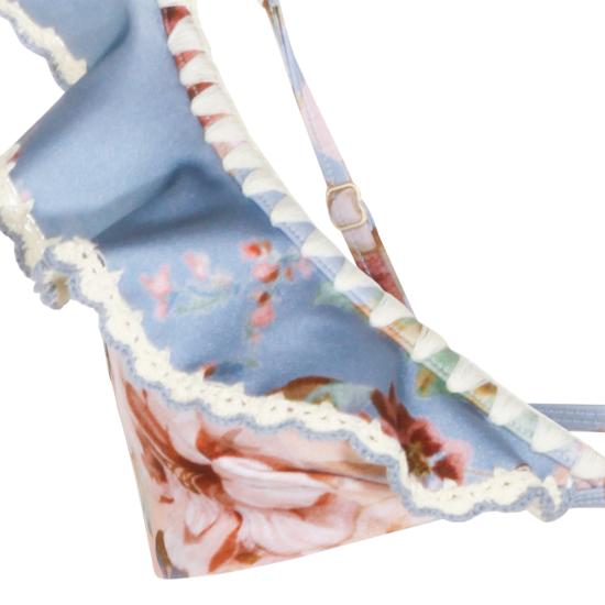 26SS 짐머만 비키니 수영복 5776WRS261 SPLPR SPLICED PRINT - ZIMMERMANN